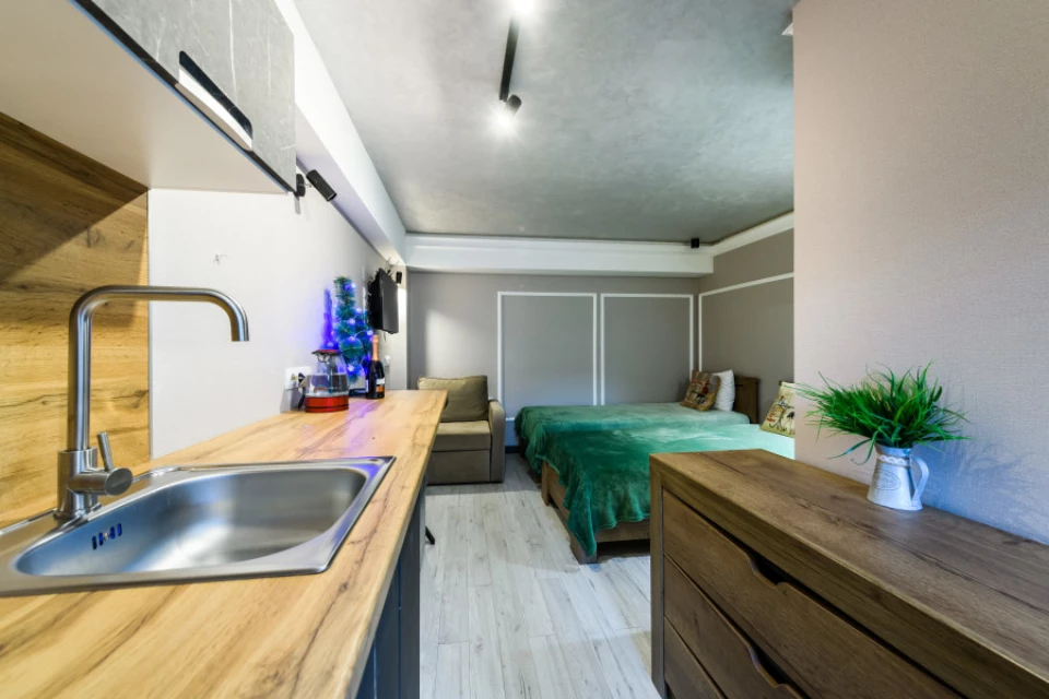 Студия "Green Oplot Apartments