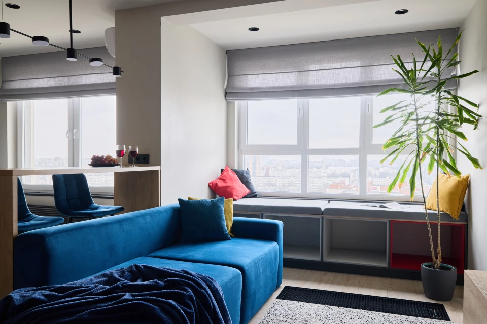 1-к. квартира, 36 м²