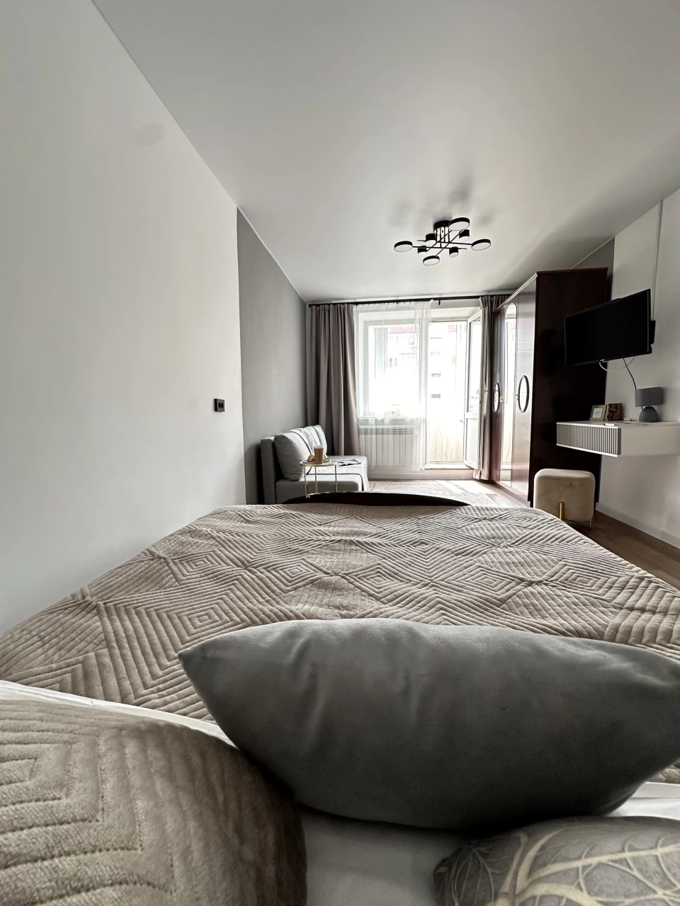 1-к. квартира, 33 м², 2 кроват